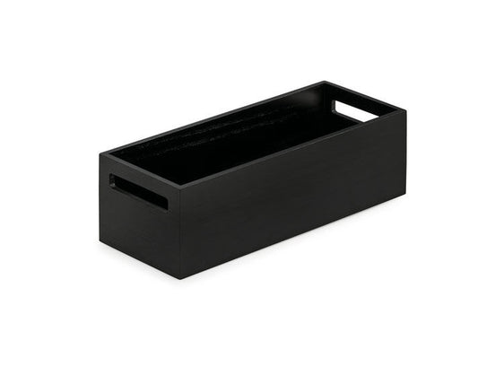 Modify Box 4 für Auszüge B 117,5 x T 300 x H 90 mm, Esche schwarz / Holzbox