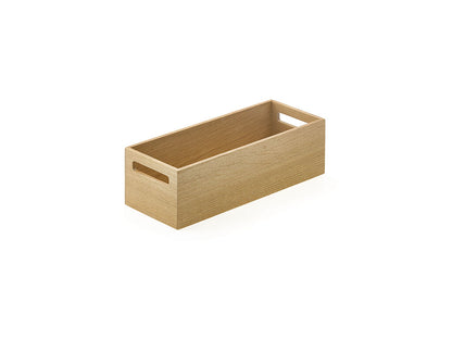 Modify Box 4 für Auszüge B 117,5 x T 300 x H 90 mm, Eiche hell / Holzbox