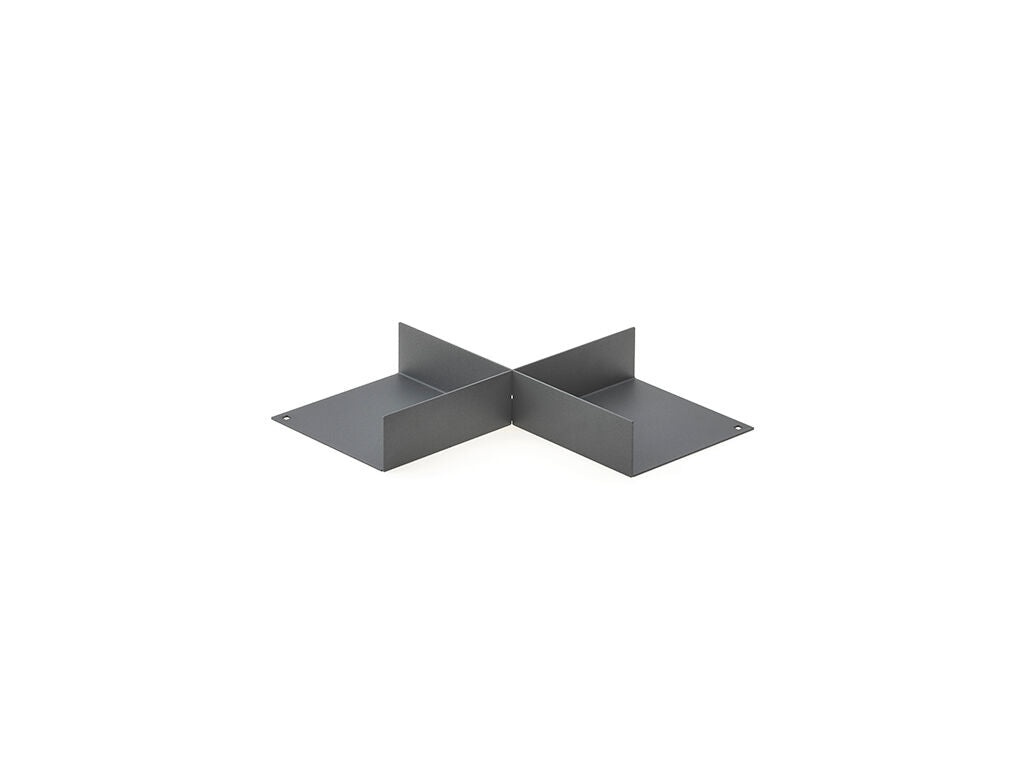 Modify Auskreuzung passend für Modify Box 3, graphit, B 223 x T 223 x H 38 mm