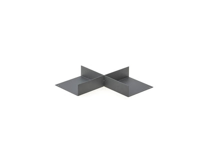Modify Auskreuzung passend für Modify Box 3, graphit, B 223 x T 223 x H 38 mm