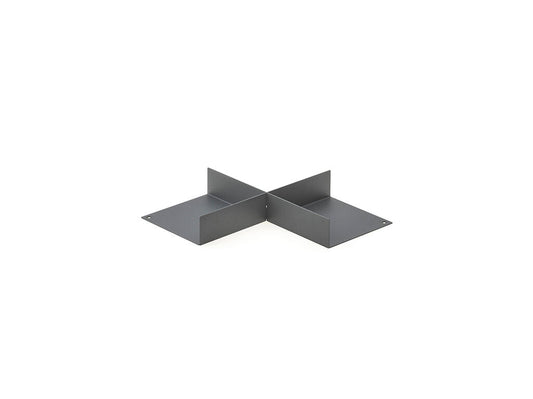 Modify Auskreuzung passend für Modify Box 3, graphit, B 223 x T 223 x H 38 mm