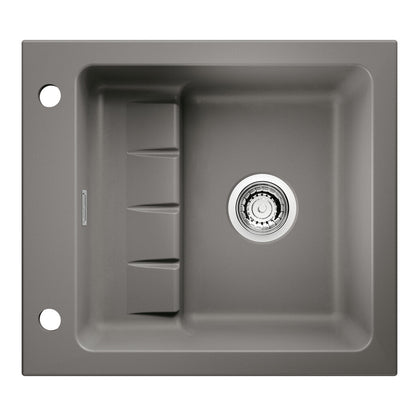 NABER Einbauspüle PickUP E mit Premium-Drehexzentergarnitur, ab 600 mm Schrankbreite, Keramik – Bild 6