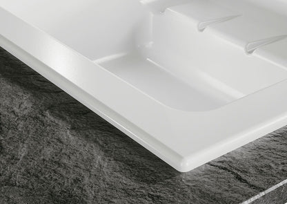 NABER Einbauspüle PickUP E mit Premium-Drehexzentergarnitur, ab 600 mm Schrankbreite, Keramik – Bild 4