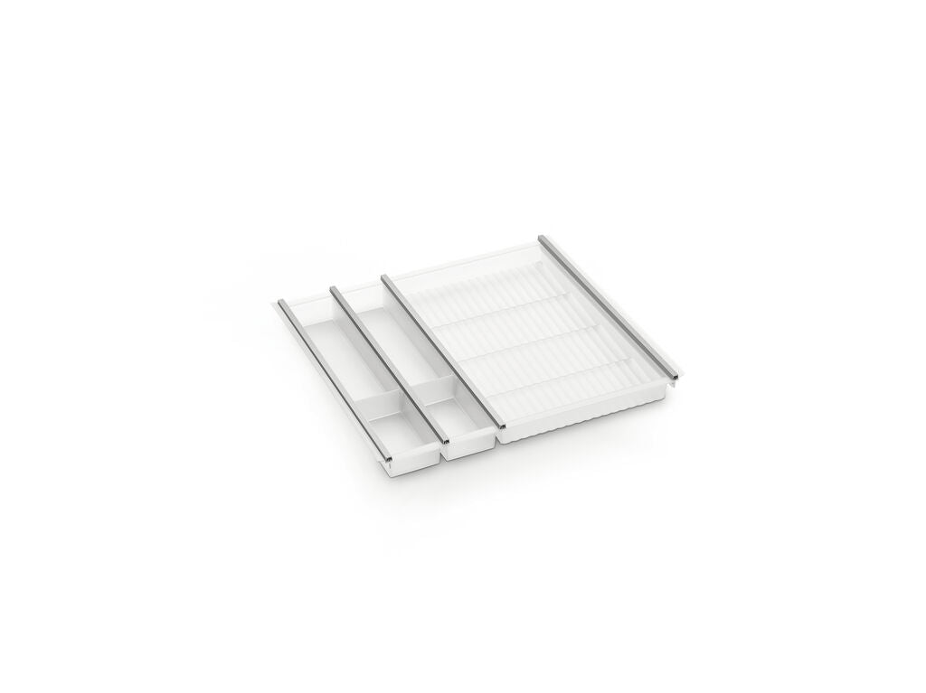 NABER 8034101 Besteckeinsatz CUISIO 60 G für 600 mm Schubladen, weiß