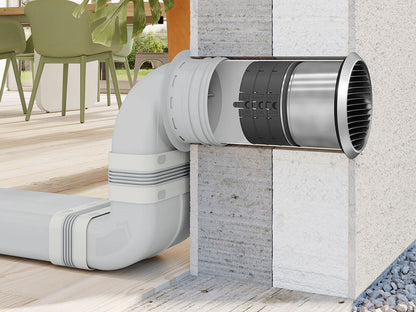 P-VRO 150 Flachkanalrohr / COMPAIR PRIME flow®