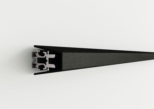 Naber 8041214 transFORM Profil Länge 900 mm für Relingsystem, schwarz matt