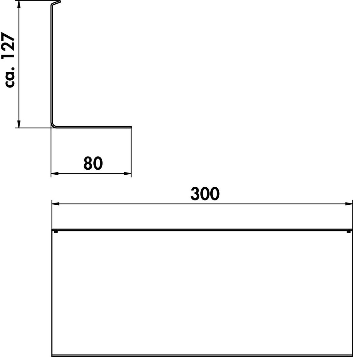 Naber 8041227 transFORM Gläserhalter für Relingsystem, schwarz matt – Bild 2
