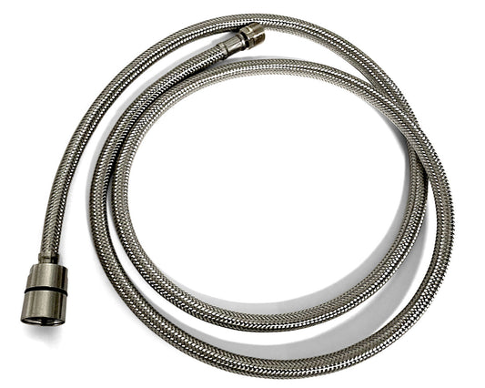 Aquacucina Brauseschlauch für Armatur 45008-E LAGO S Edelstahl matt gebürstet / Ersatzteil
