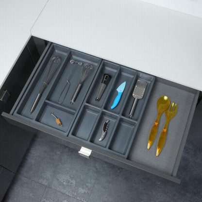 Besteckeinsatz SEPARADO 550 Schiefergrau B 300 x T 474 mm / Besteckkasten / Besteckeinsätze