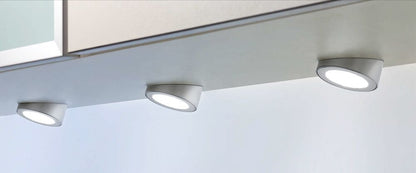 SLASH LED Aufbauleuchte im Aluminiumgehäuse, edelstahlfarbig / Unterbauleuchten / Lumica – Bild 5