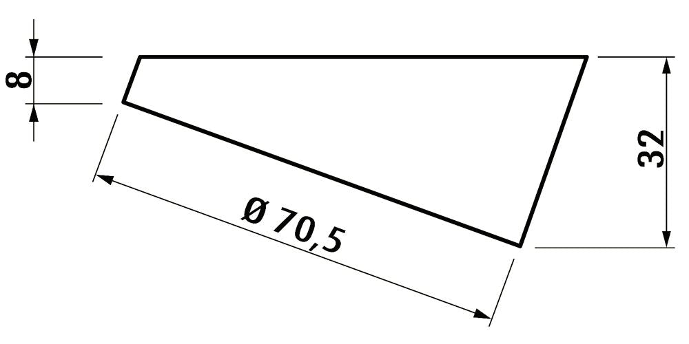 SLASH LED Aufbauleuchte im Aluminiumgehäuse, edelstahlfarbig / Unterbauleuchten / Lumica – Bild 2