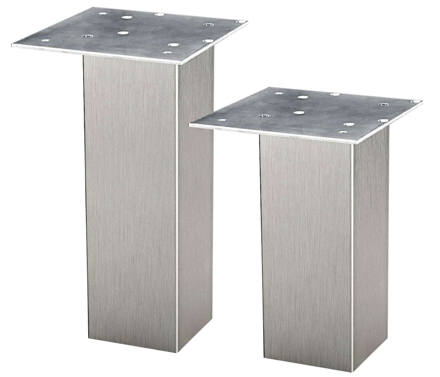 QUADRAT-Konsole 80 x 80 mm aus Edelstahl / Konsole
