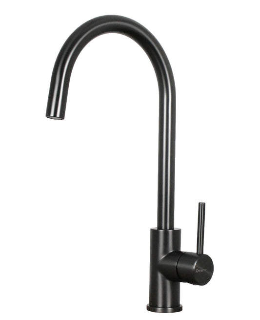 CARESSI Armatur 12020 GUN METAL mit Festauslauf / Einhebelmischer