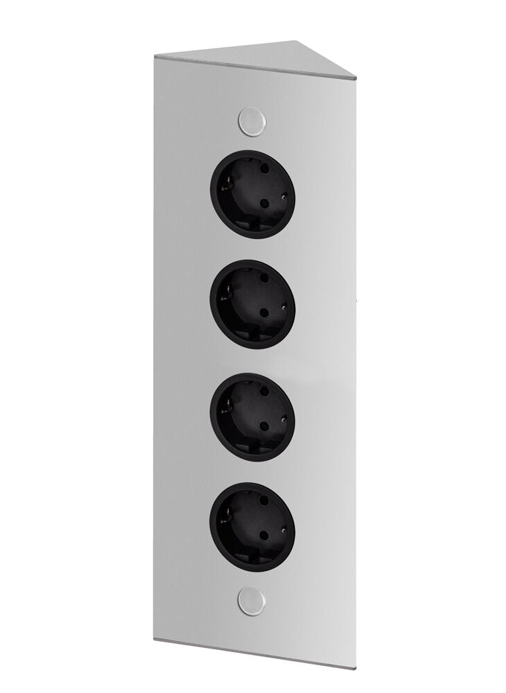 THEBO 4-fach Energie-Ecksäule ST 3007/320 in Säulenform / Ecksteckdosen / Steckdosenleiste / Steckdosen – Bild 5