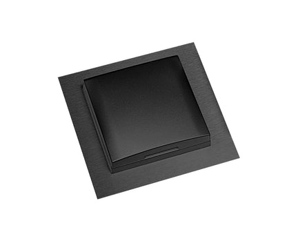 Einzelsteckdose ST 3009 ST/1 in EDELSTAHLFARBIG oder SCHWARZ mit Klappdeckel / Schukosteckdose – Bild 6