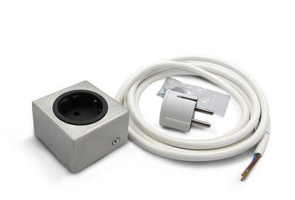 THEBO Schukosteckdose ST 3080 ST/1 in EDELSTAHL oder SCHWARZ / THEBO Licht / Steckdose / Schukostecker – Bild 7