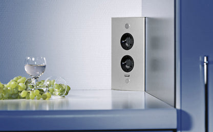 THEBO Steckdosenelement ST 3007/200/2 USB aus Edelstahl / Mehrfachsteckdose – Bild 4