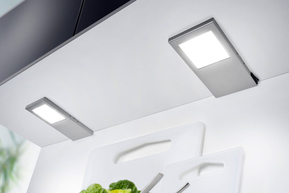 THEBO LED Leuchten-Set TADEO XL 3000K warmweiß mit Hauptschalter