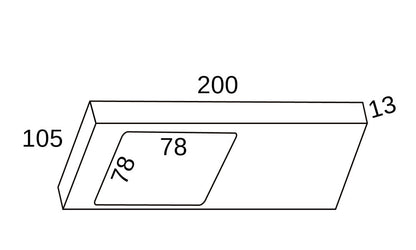 THEBO LED Leuchten-Set TADEO XL 4000K neutralweiß mit Hauptschalter – Bild 2