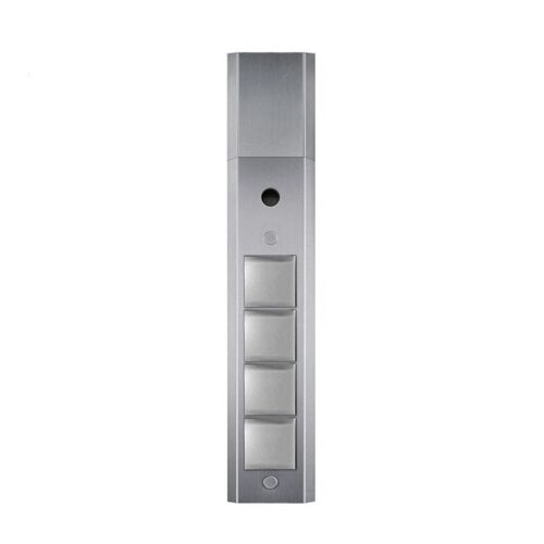 Thebo-Licht Energie-Elektrosäule STS 3008K aus Edelstahl mit 4 Steckplätzen, Klappdeckel und Mini-Schalter /…