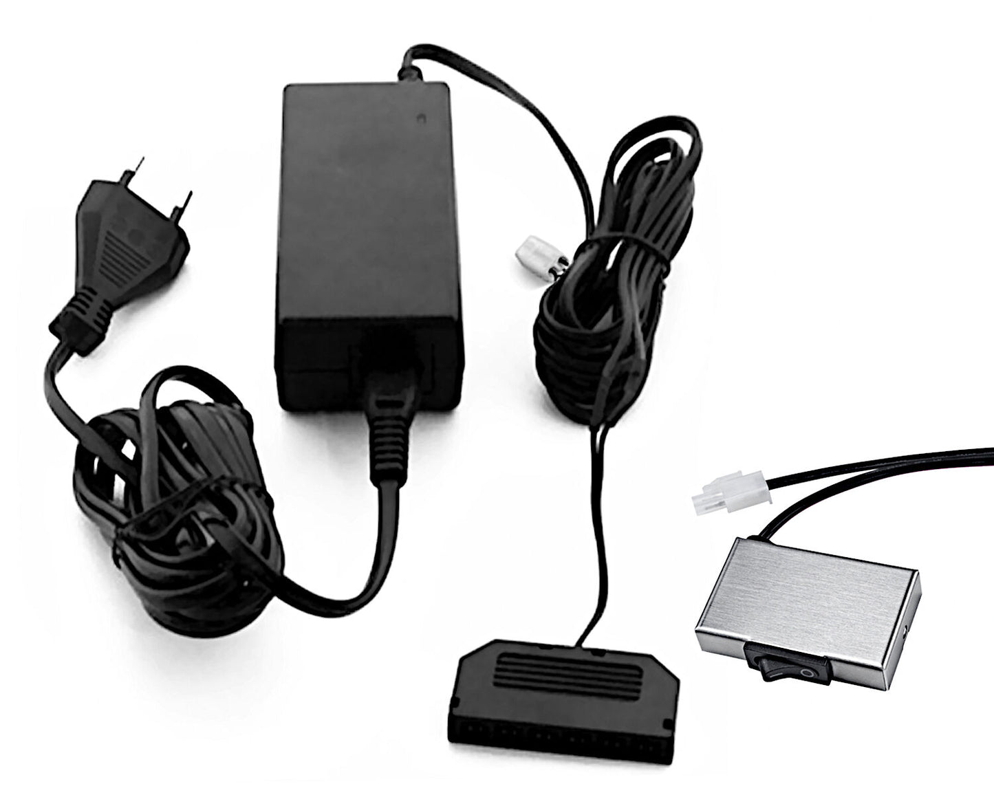 THEBO 2656006 LED Schalterkit mit Netzteil für bis zu 60 Watt Leistungsaufnahme / Konverter
