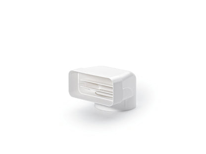 MF-UR Umlenkstück 90° mit Rundrohr / Compair flow (System Ø 125)