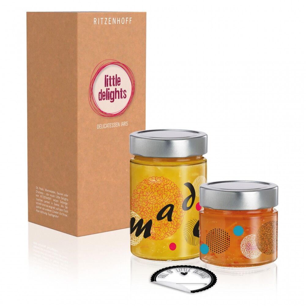 Little Delights Design Feinkostgläserset, Sabine Röhse 2017 / Ritzenhoff Feinkostgläser