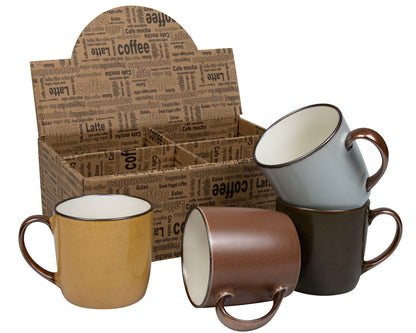 WAECHTERSBACH 4150000016 Becher Set JUST COFFEE 4 Stk. im Geschenkkarton, Bone China – Bild 6
