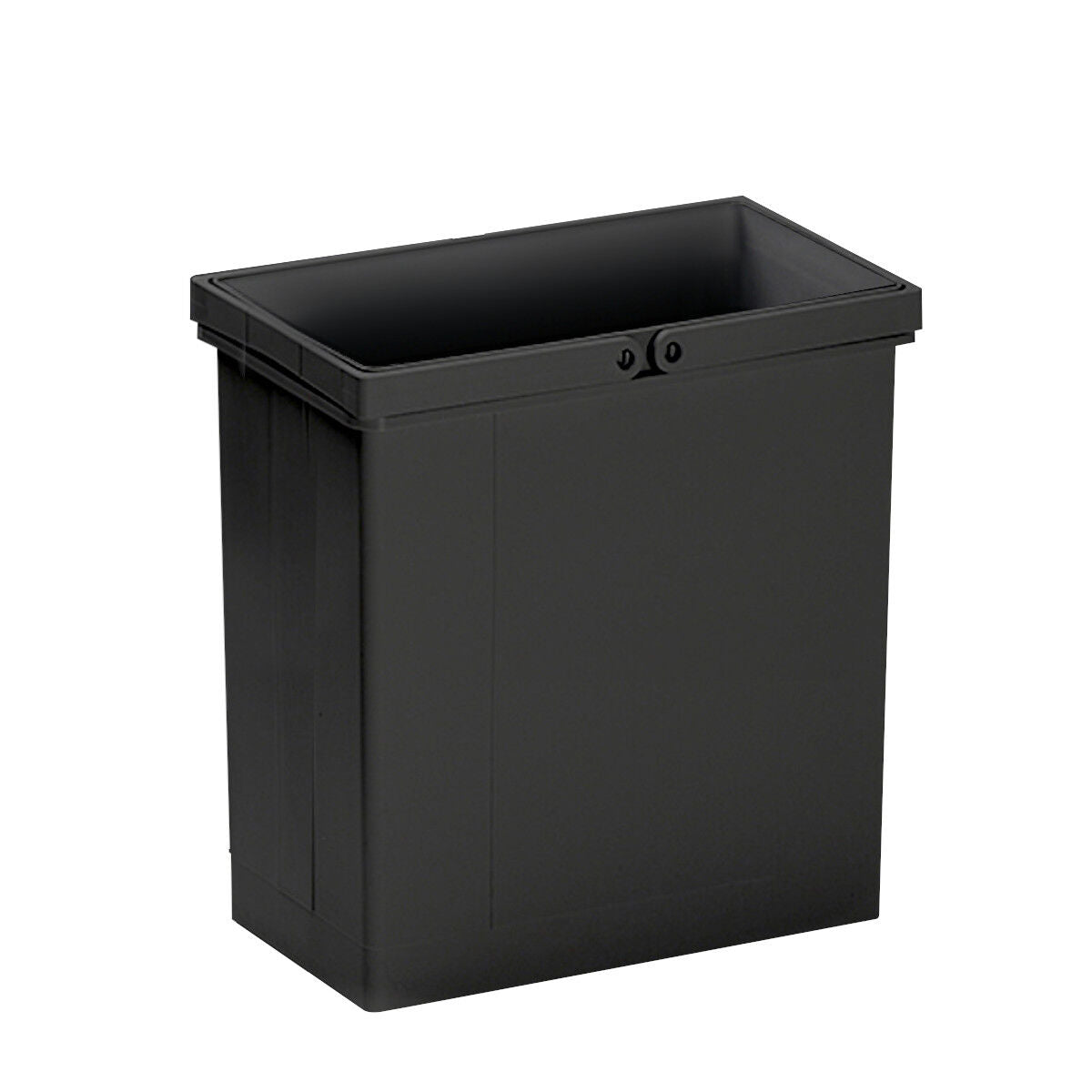 WESCO 8011773 Ersatzeimer anthrazit 11 Liter Volumen, Doppelbügel aus Kunststoff / Eimer