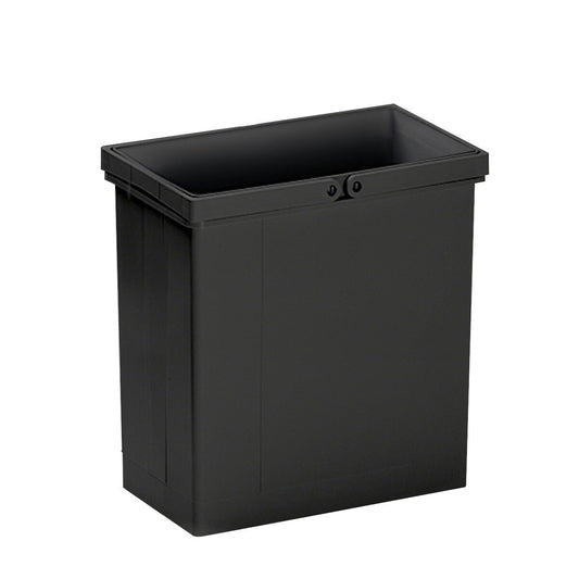 WESCO 8011773 Ersatzeimer anthrazit 11 Liter Volumen, Doppelbügel aus Kunststoff / Eimer