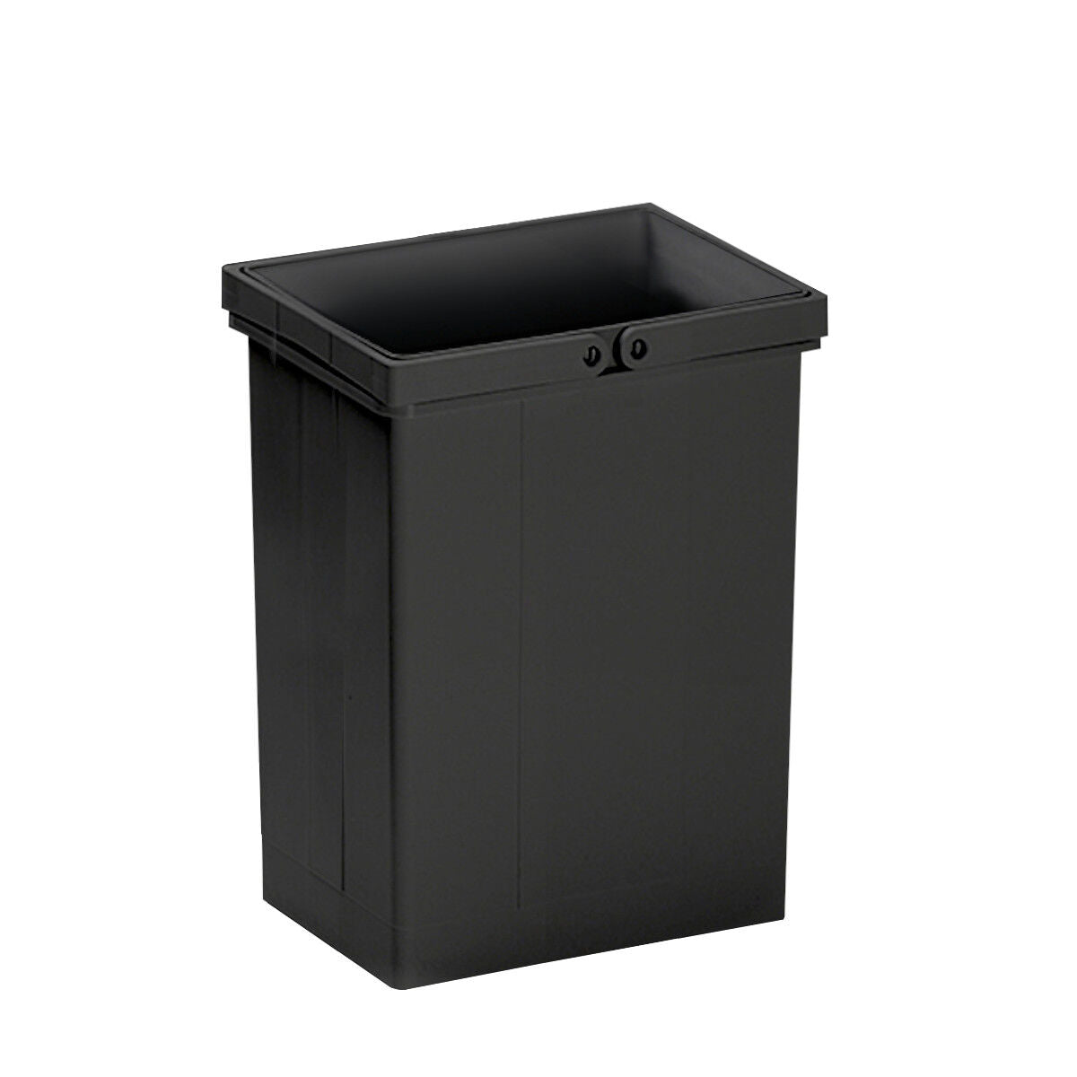 WESCO 8011612 Ersatzeimer anthrazit 8 Liter Volumen, Doppelbügel aus Kunststoff / Eimer