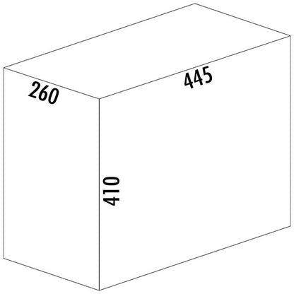 WESCO Traditionline DOUBLE-BOY 410 X / 300-2, anthrazit ab 30 cm Schrankbreite – Bild 2