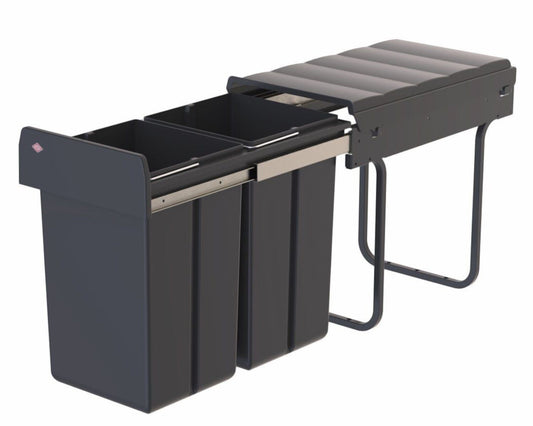 WESCO Traditionline DOUBLE-BOY 410 X / 300-2, anthrazit ab 30 cm Schrankbreite