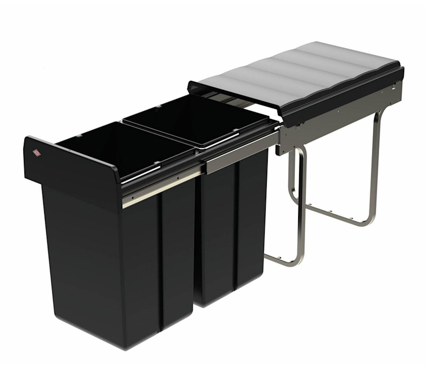WESCO Traditionline Double-Boy 410 ECO/300-2, schwarz ab 30 cm Schrankbreite