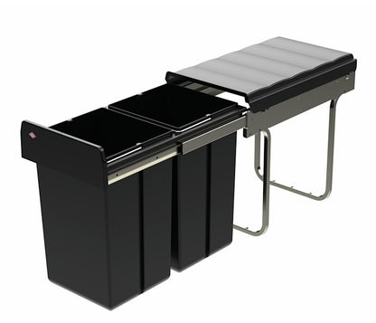 WESCO Traditionline Double-Boy 410 ECO/300-2, schwarz ab 30 cm Schrankbreite