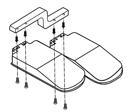 WESCO M7091012-1 Deckelverbinder für Ökontainer Junior DT / Verbindungsbrücke – Bild 2