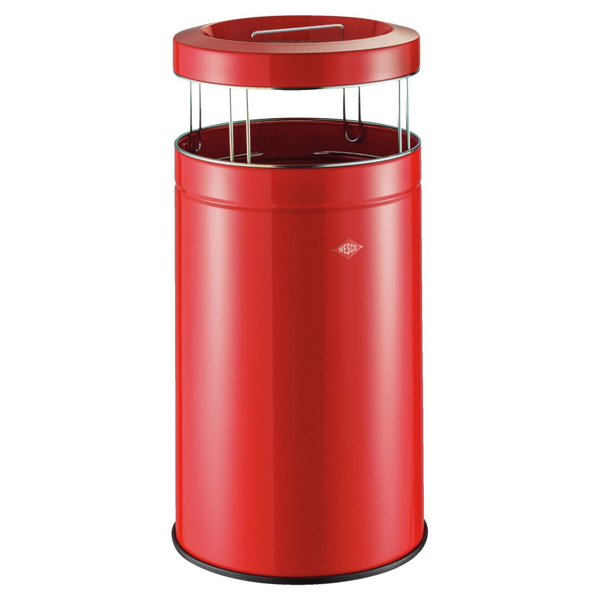 WESCO BIG ASH Standascher inklusive 120 Liter Abfallvolumen / Mülleimer / Ascher