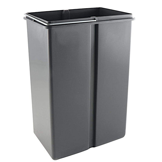 WESCO Ersatzeimer M8358512-5 in oriongrau mit 10 L Volumen / Eimer / Mülleimer / Abfalleimer / Einsatz