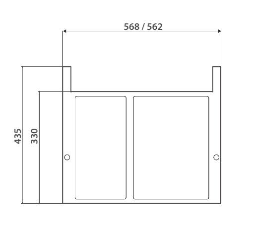 Wesco 840702-60 Abfallsorter Pullboy Soft-Comfort 1 XXL 58 (2x29) Liter für 60 cm Schrankbreite / Abfalltrennsystem – Bild 2