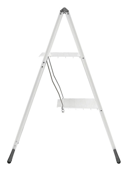 W.steps, VIKINGSTEP MIDI White, WL728402, extrem kompakte Trittleiter weiß lackiert – Bild 2