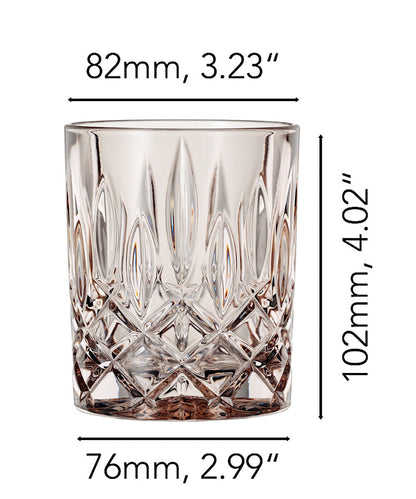 NACHTMANN 104242 NOBLESSE Whisky Tumbler TAUPE 2er Set – Bild 2