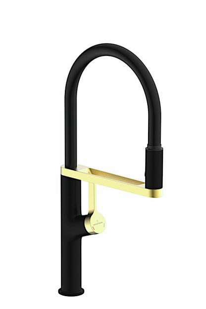 WASSERWERK Armatur ARIA mit flexiblen Bogenauslauf / Küchenarmatur / Einhebelmischer – Bild 6
