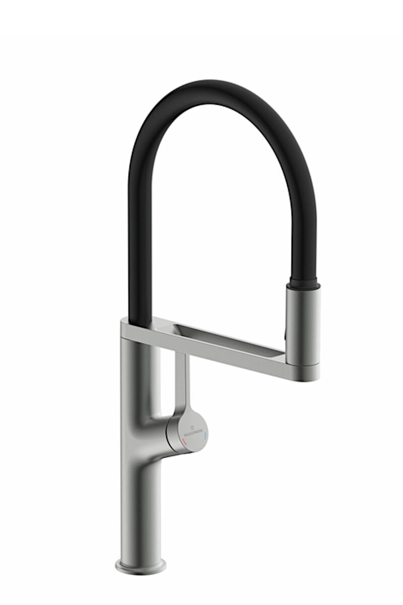 WASSERWERK Armatur ARIA mit flexiblen Bogenauslauf / Küchenarmatur / Einhebelmischer – Bild 5