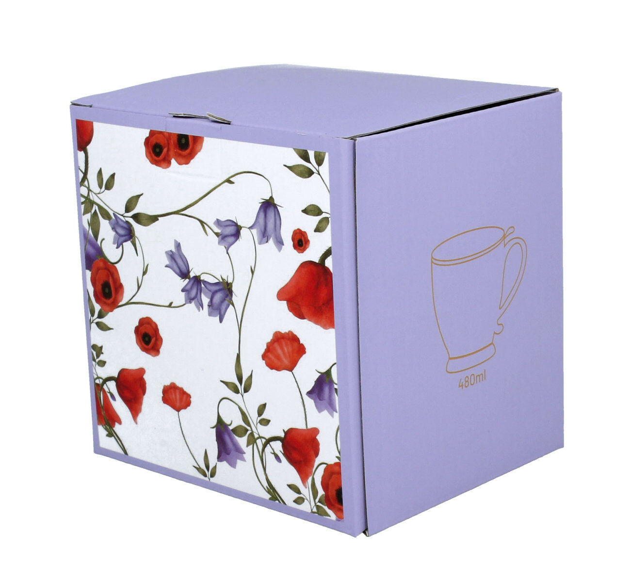 DUO Becher ANGELA mit Fuß, 500 ml, inkl. Deckel und Teesieb, New Bone China Porzellan – Bild 6
