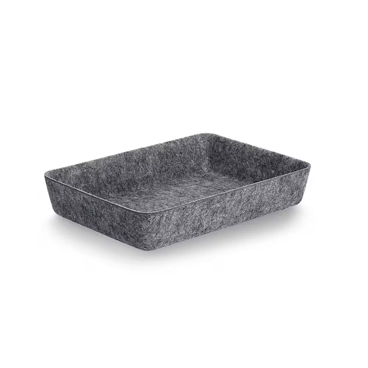 ZELLER 14388 Organizer-Set 8-tlg. aus Filz, grau