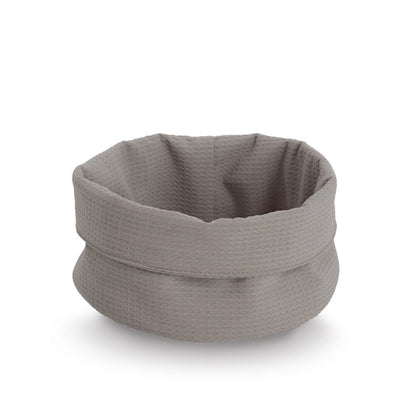 ZELLER Aufbewahrungskorb Waffelpiqué, Polyester / Korb