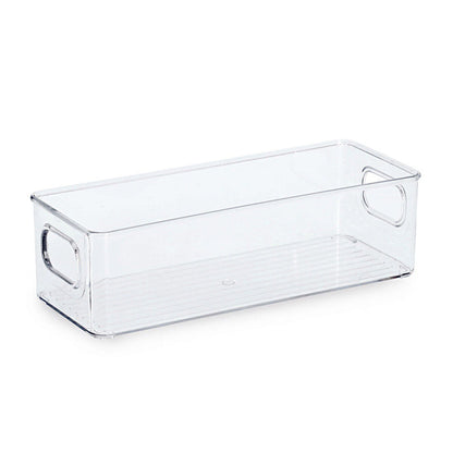 ZELLER 14751 Aufbewahrungsbox 25,5 x 9,5 x 7,6 cm, Kunststoff / Kunststoffbox
