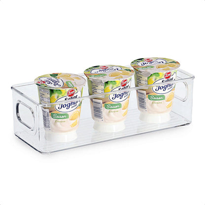 10er SET ZELLER 14751 Aufbewahrungsbox 25,5 x 9,5 x 7,6 cm, Kunststoff / Kunststoffbox