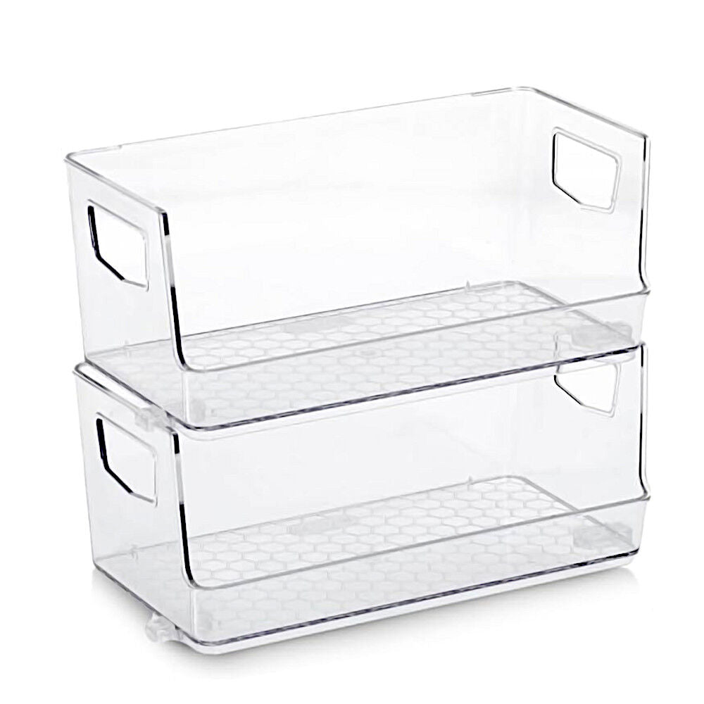 ZELLER 14758 Aufbewahrungsboxen-Set 2-tlg., Kunststoff / Kunststoffbox