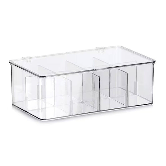 ZELLER 14772 Organizer mit 8 Fächern, Kunststoff ca. 27,5 x 16,5 x 9,5 cm